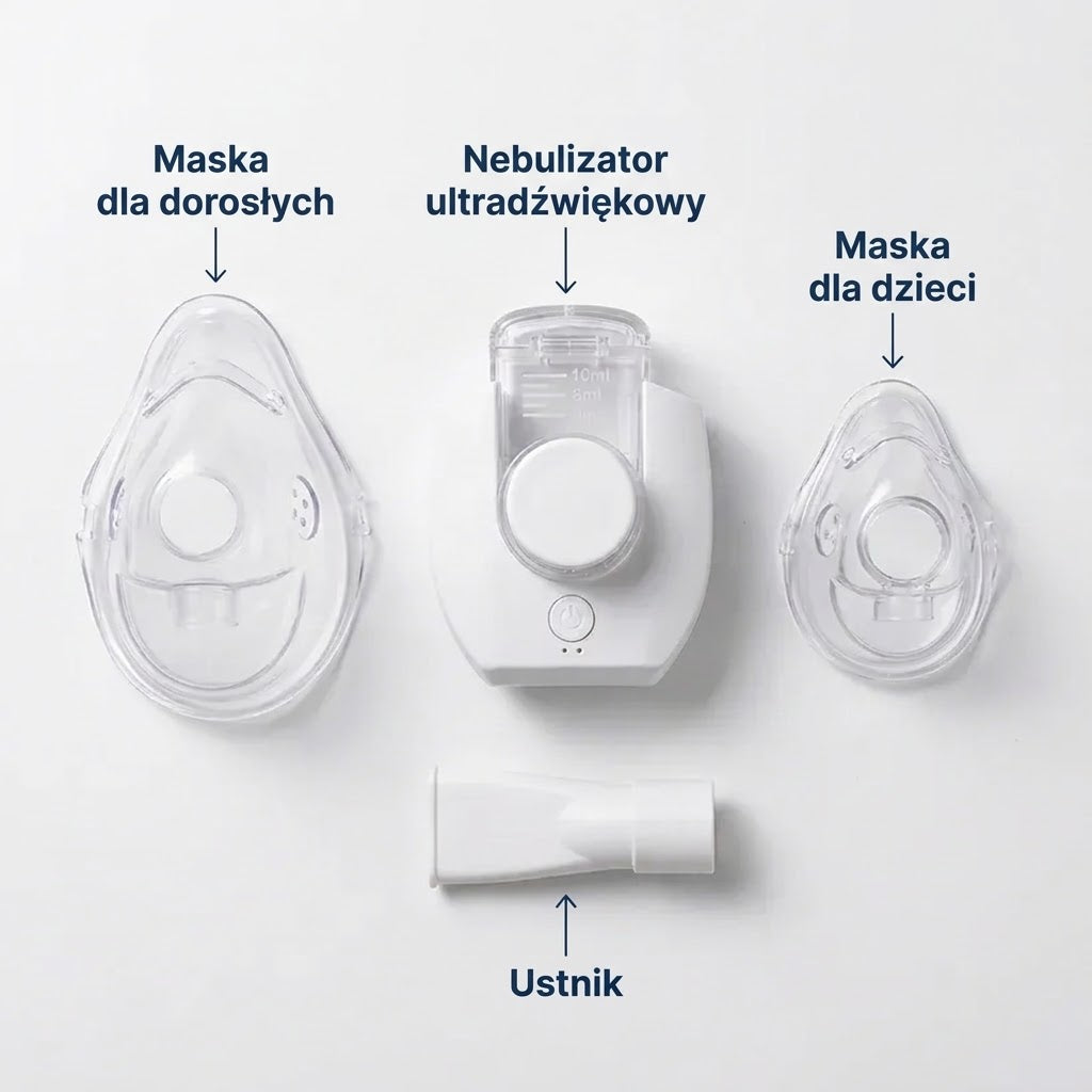 Mikro Mgiełka™ Przenośny Nebulizator Ultradźwiękowy